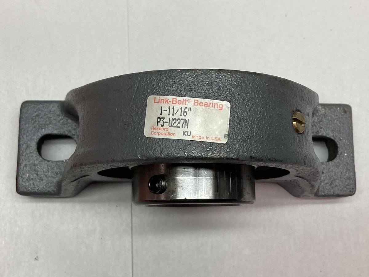 Link-Belt,P3-U227N,1-11/16 Inch Ball Bearing Pillow Block