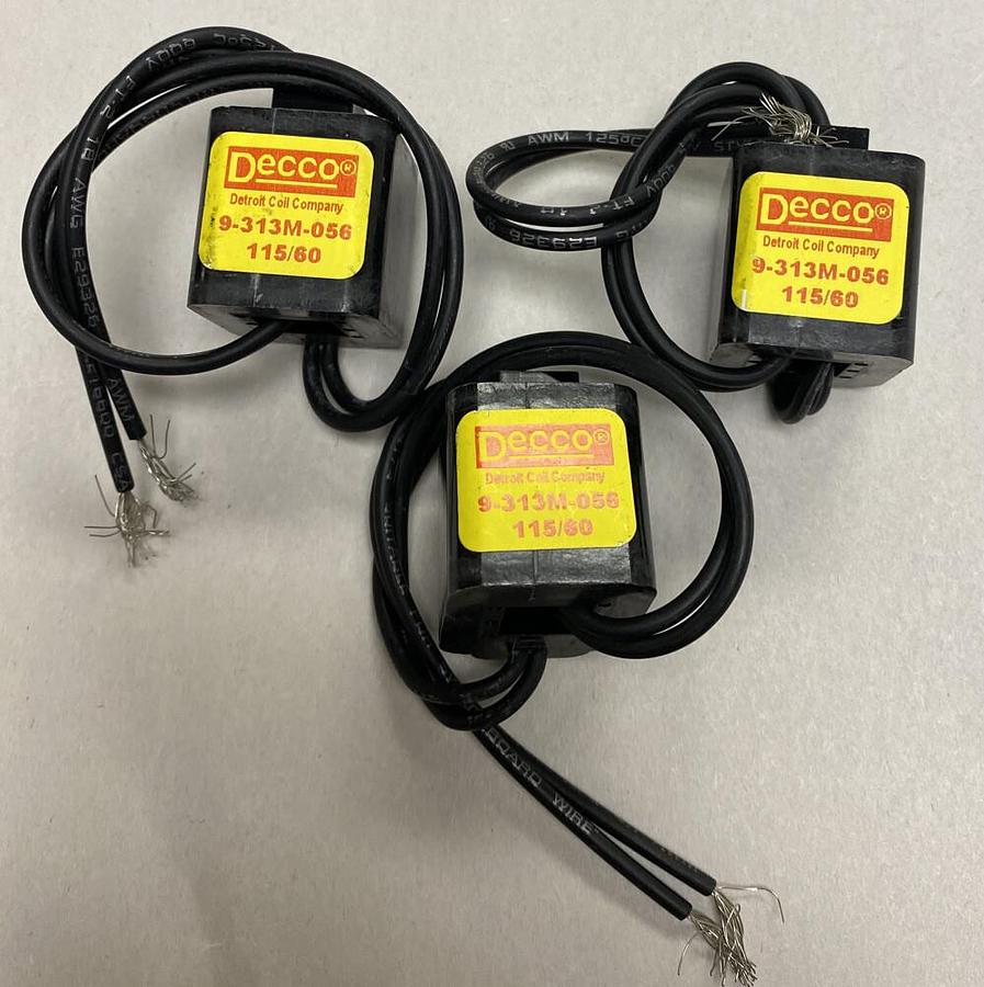 Decco,9-313M-056,Solenoid Coil Lot Of 3