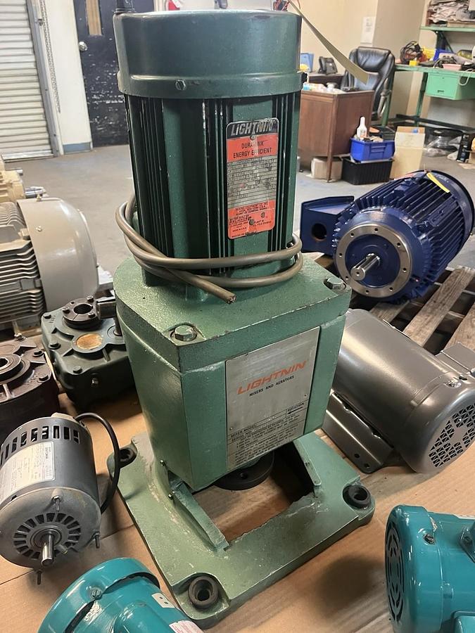 Used LIGHTNIN,XJQ-174,MIXER 1.74HP 3PH