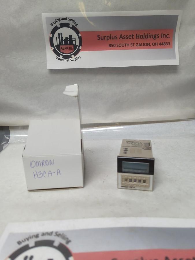 Used OMRON,H3CA-A,TIMER 3A 250VAC PRE-OWNED