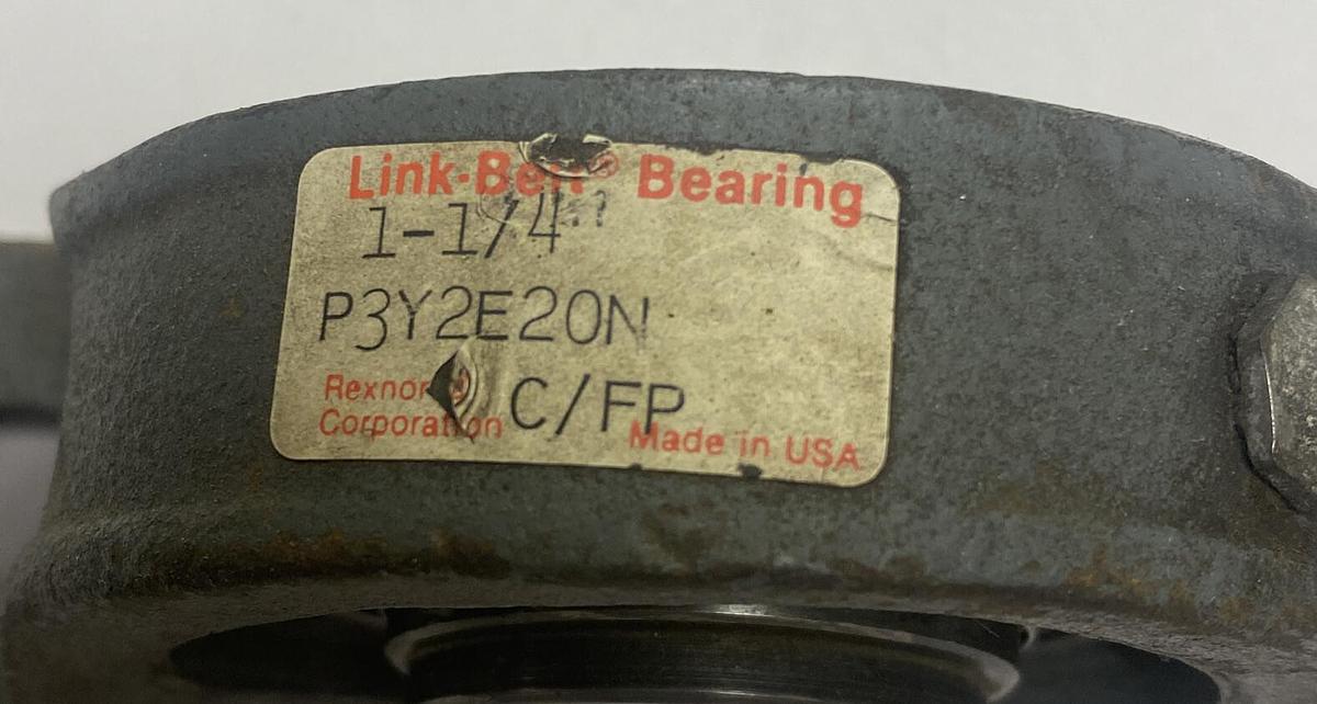 Rexnord Link Belt,P3Y2E0N,Pillow Block Bearing 1-1/4 INCH BORE Lot Of 2 NOS