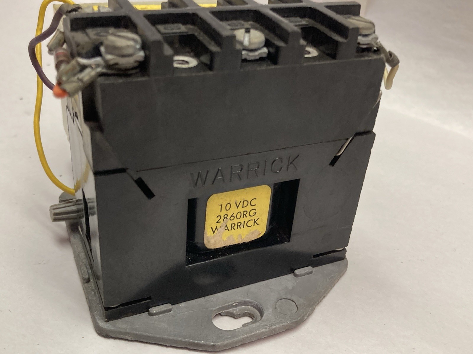 Used Warrick Controls,Type 2G1F0,Industrial Relay Control 115V 50/60Hz