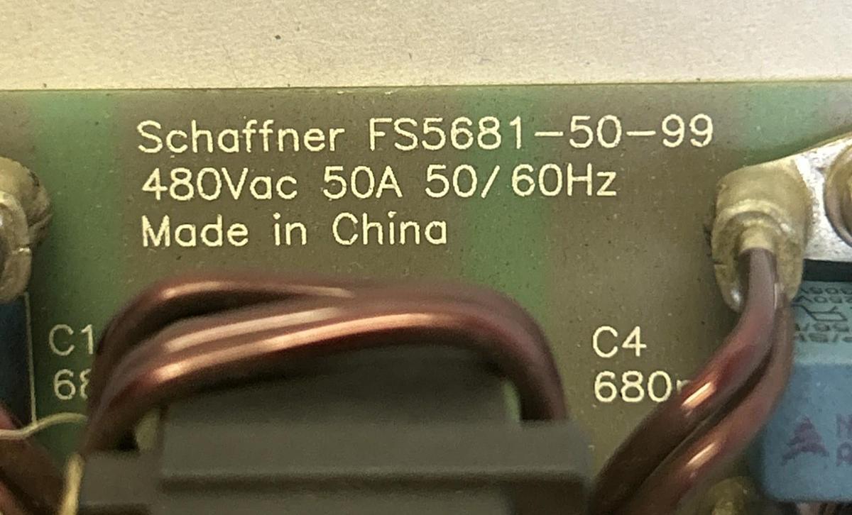Used SCHAFFNER,FS5681-50-99,CIRCUIT BOARD