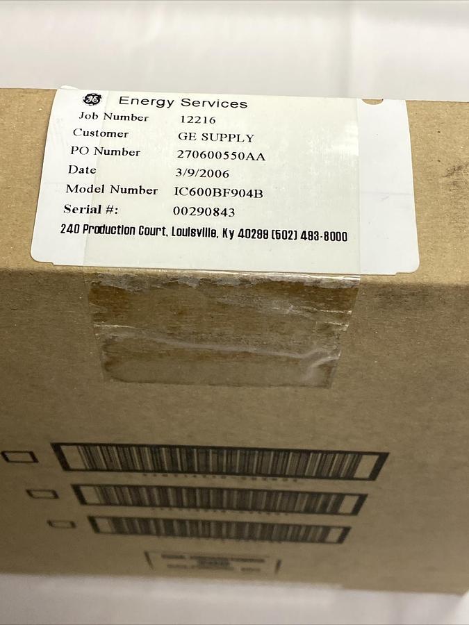 GE Fanuc,IC600-BF904B,Output Module NOS