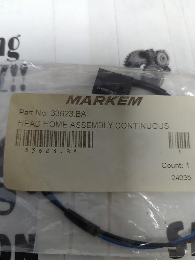 Used MARKEM,33623BA,HEAD HOME ASSEMBLY NEW