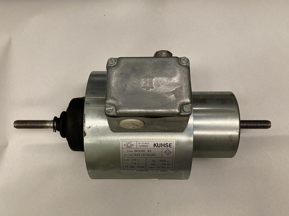 Used Kuhse,GH140 33 5217270100,Solenoid 24V 14A