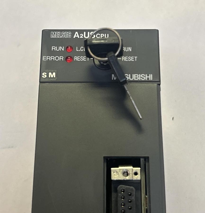 Used MITSUBISHI,A2USCPU,CPU UNIT