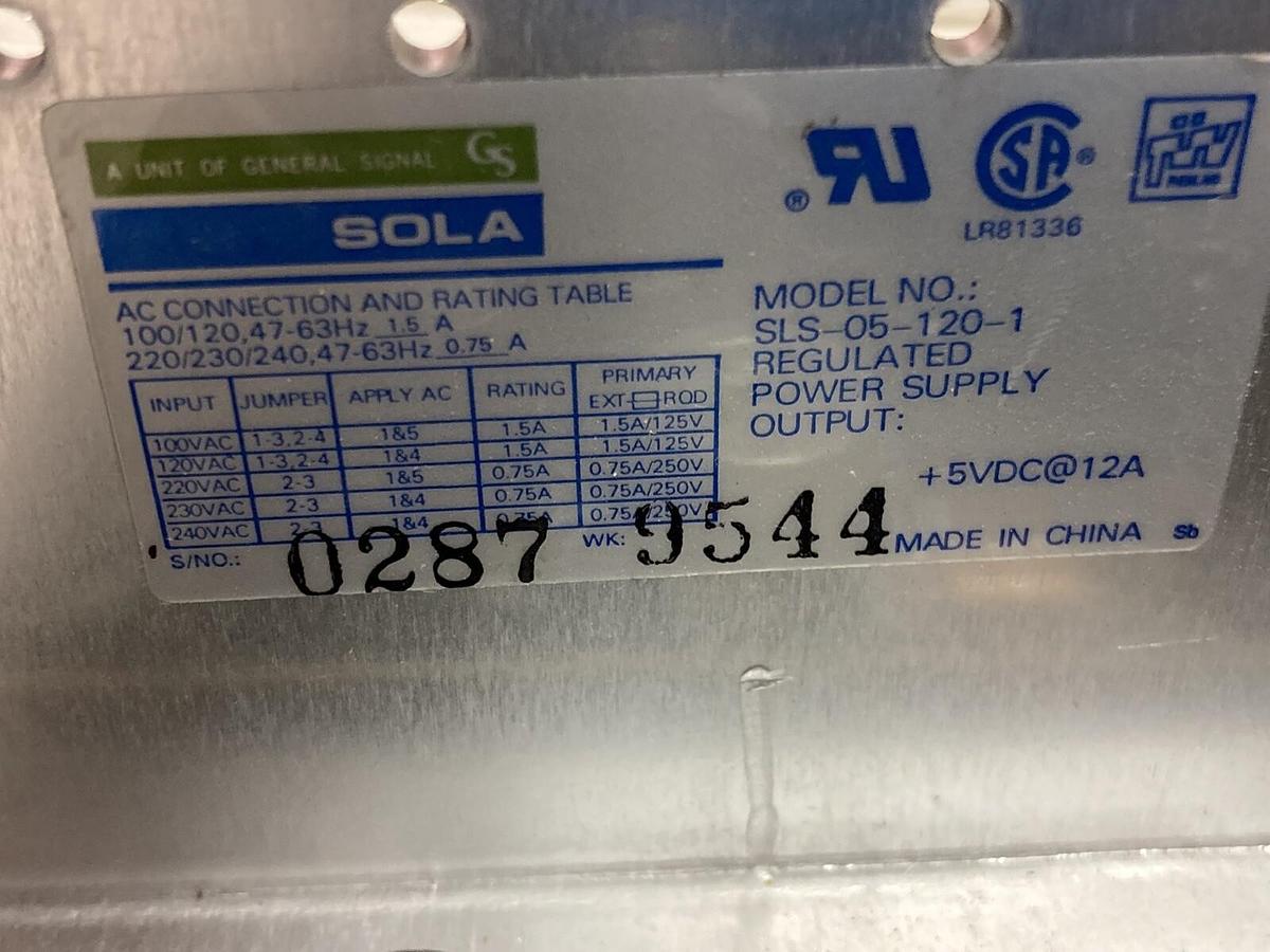 Sola,SLS-05-120-1,Power Supply