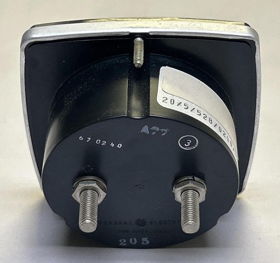 GENERAL ELECTRIC,D0-91,RPM PANEL METER NOS