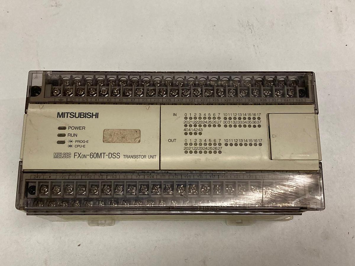 Used Mitsubishi,FXon-60MT-DSS,AC Base Unit