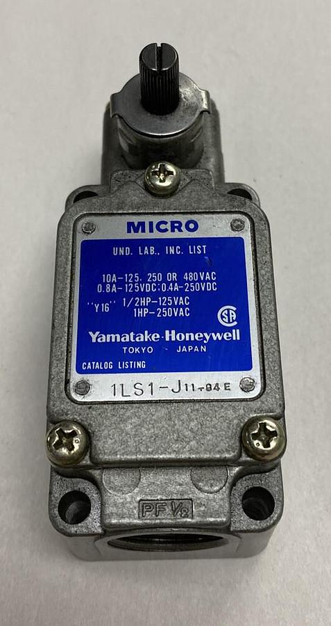 Used Yamatake-Honeywell,1LS1-J11-84E,Limit Switch