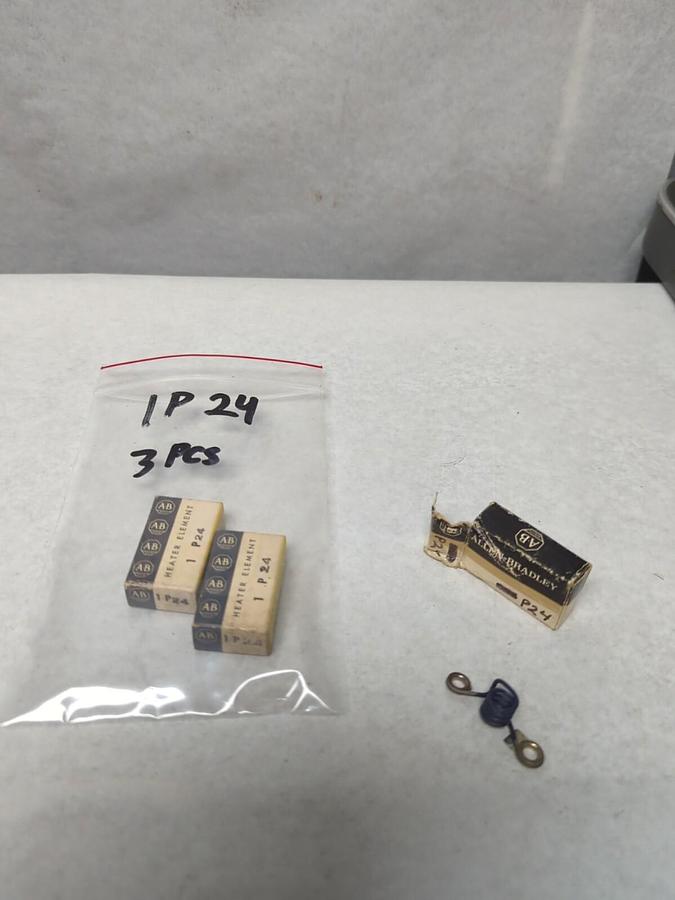 ALLEN BRADLEY,P24,HEATER ELEMENT LOT OF 3 NOS