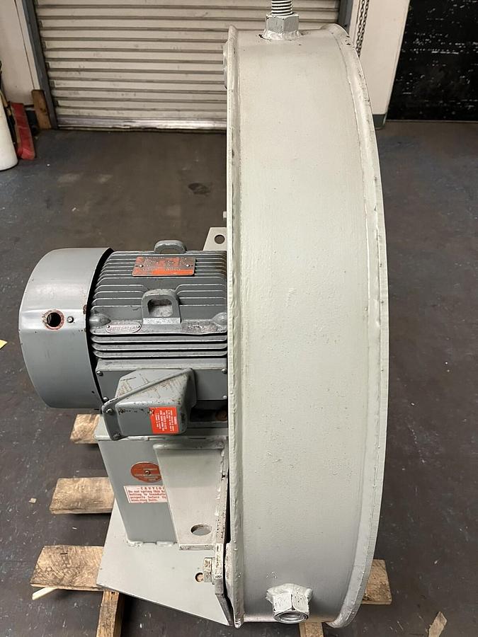 Used NORTH AMERICAN,2320-35/1-T10D,TURBO BLOWER 1000CFM 10HP 3530 3PH
