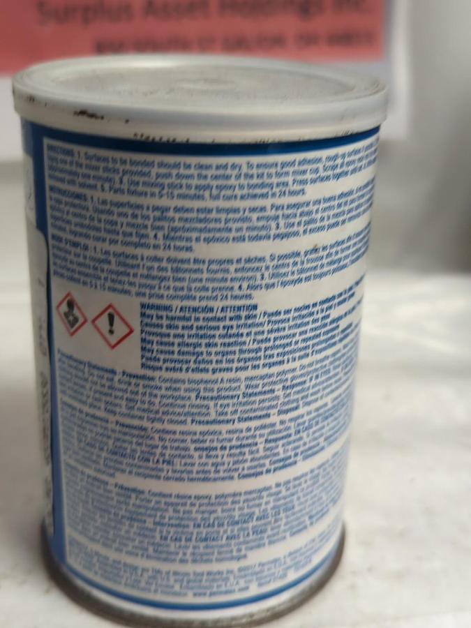 PERMATEX,21425,5-MINUTE EPOXY 4GM CUPS (10 PC) NOS