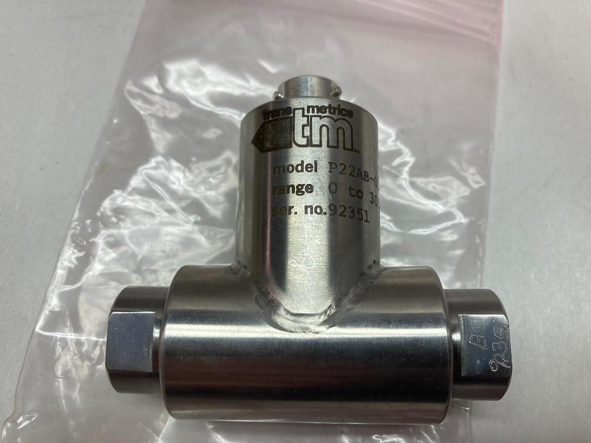 TM Trans Metrics,Model P22AB-017,Pressure Transducer