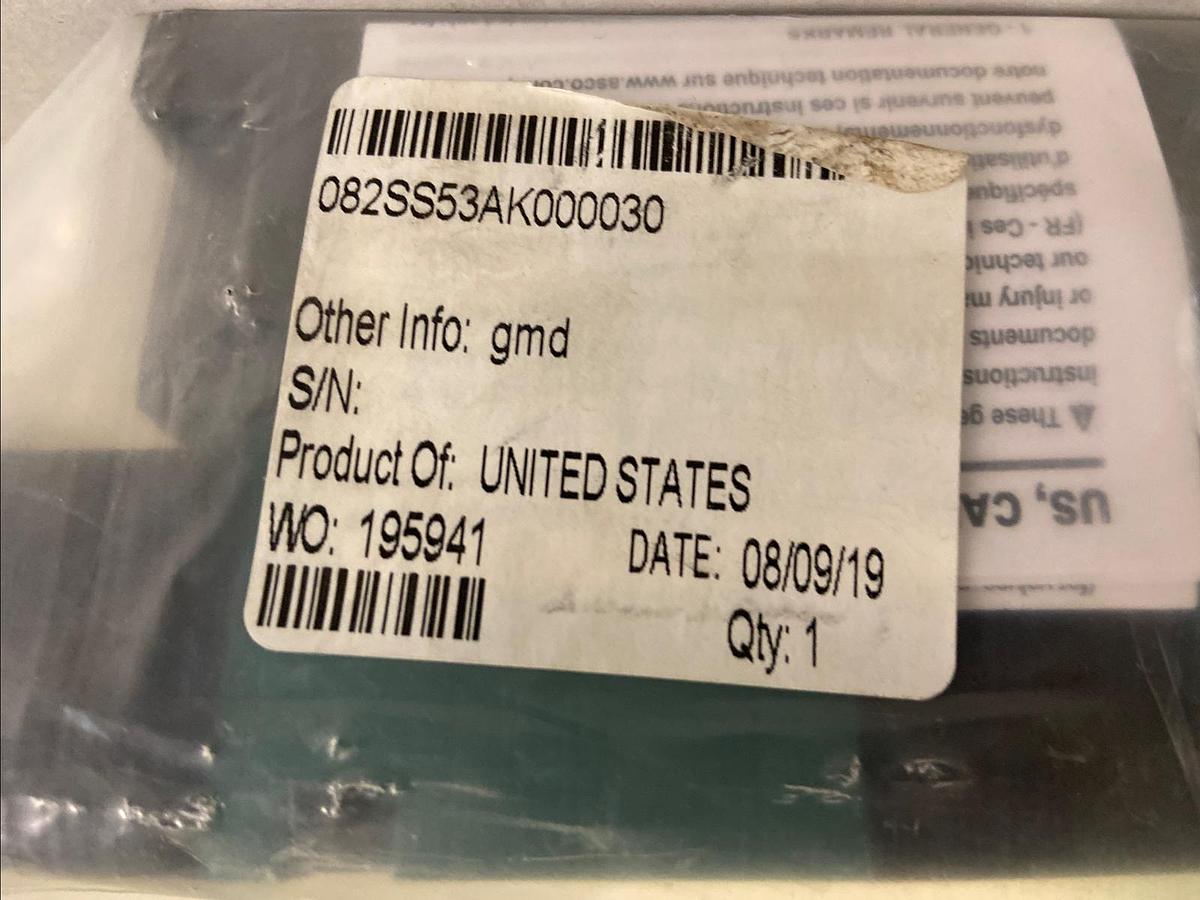 Numatics,082SS53AK000030,Solenoid Valve 115-120V 1/4 INCH NPT