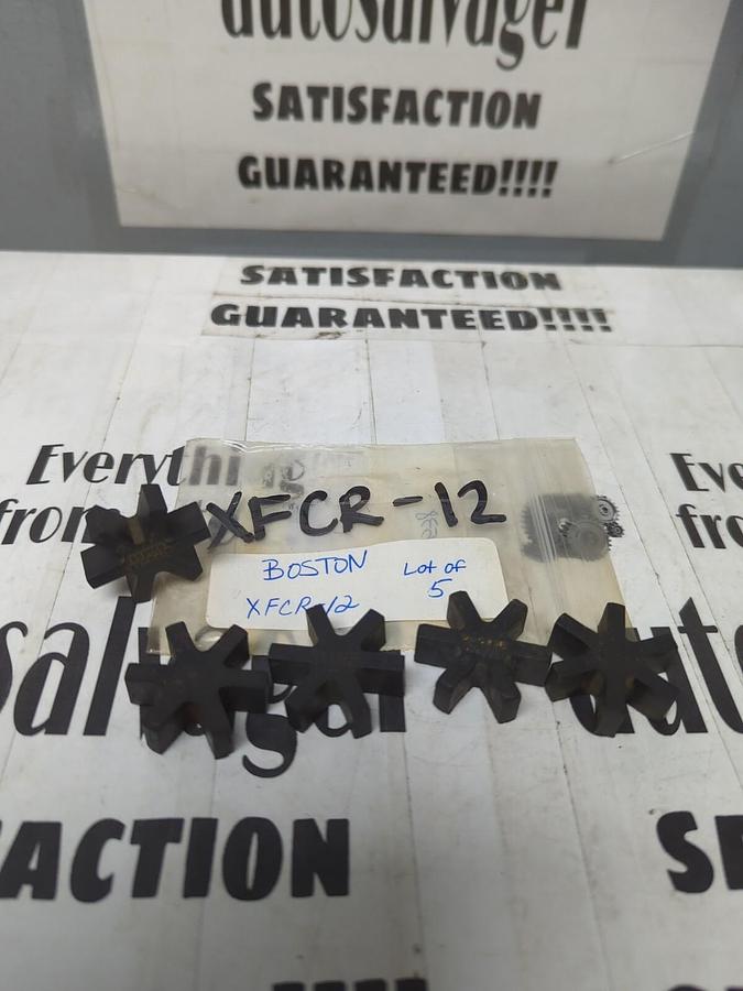 BOSTON,XFCR-12,JAW COUPLING INSERT SPIDER LOT OF 5 NOS