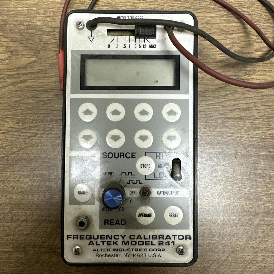 Used Altek,241,Frequency Calibrator Tester