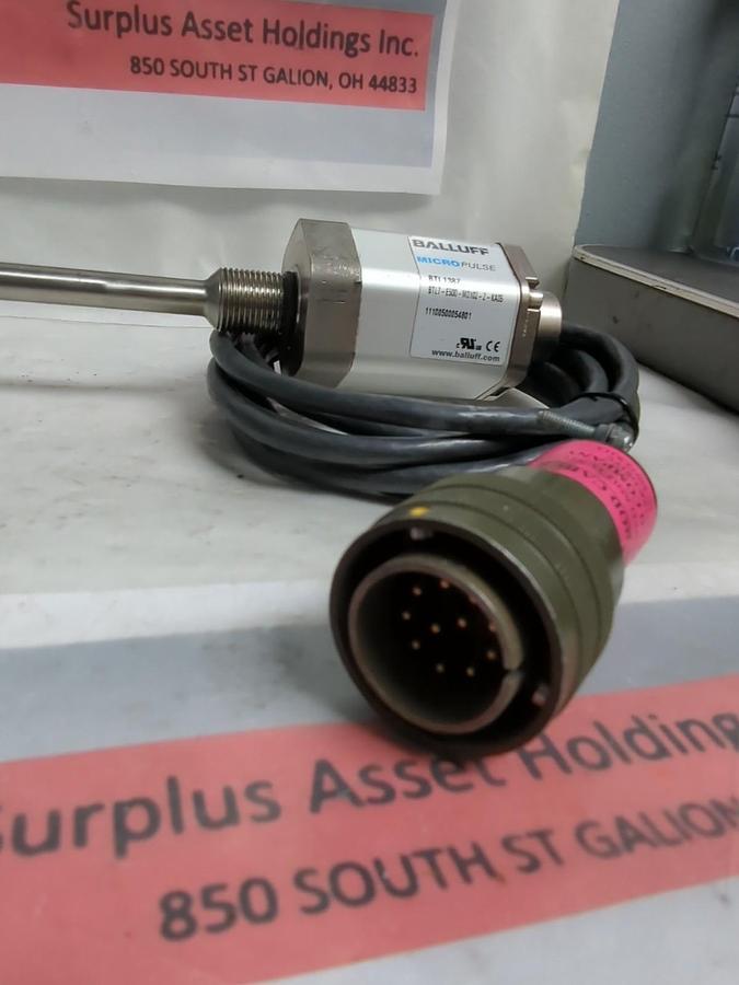 Used BALLUFF,BTL138Z,MICROPULSE TRANSMITTER BTL7-E500-M0102-Z-KA05PRE-OWNED