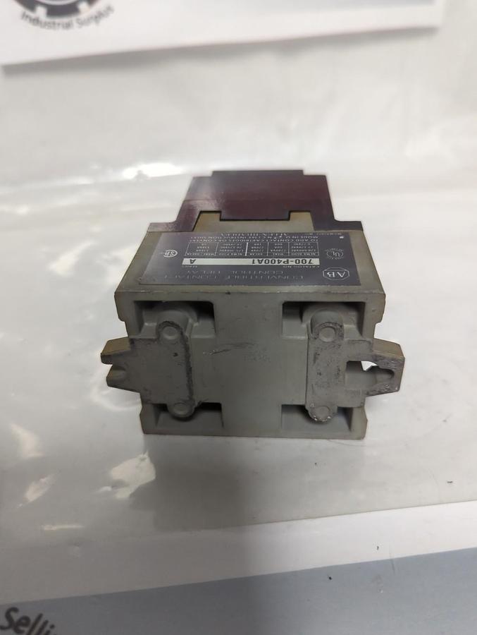 Used ALLEN BRADLEY,700-P400A1,SERIES A CONVERTABLE CONTACT CONTROL RELAY PRE-OWNED