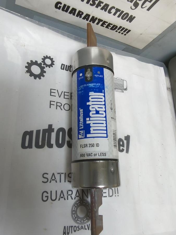 LITTELFUSE,FLSR 250 ID,INDICATOR FUSE 250 AMP MISSING BOX