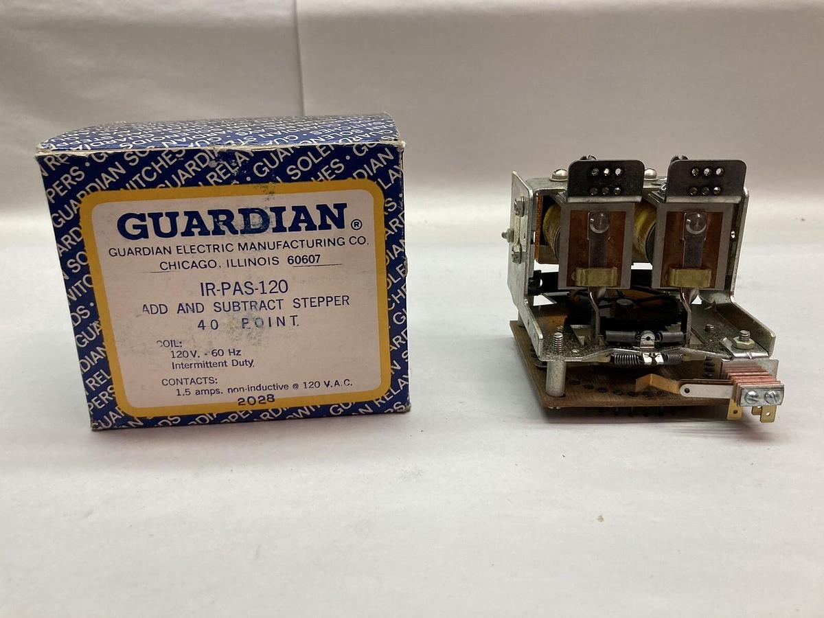 Guardian,IR-PAS-120,Add and Subtract Stepper 120 V-60 Hz