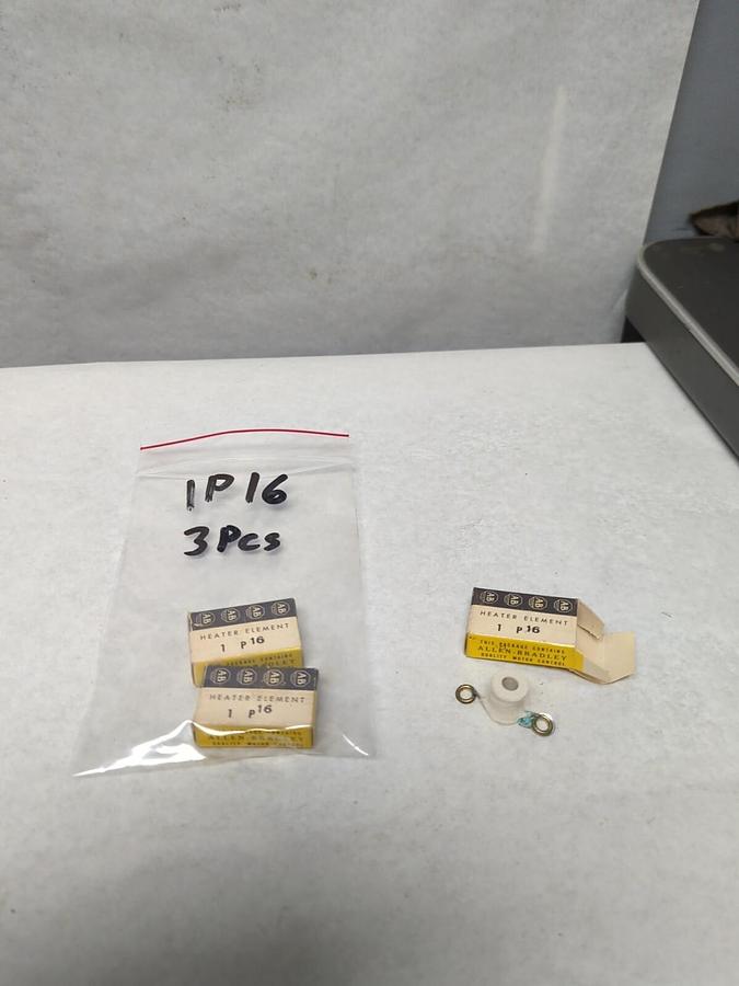 ALLEN BRADLEY,P16,HEATER ELEMENT LOT OF 3 NOS