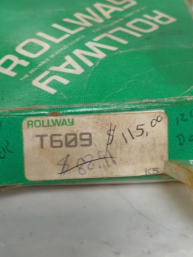 ROLLWAY,7609,THRUST ROLLER BEARING NOS