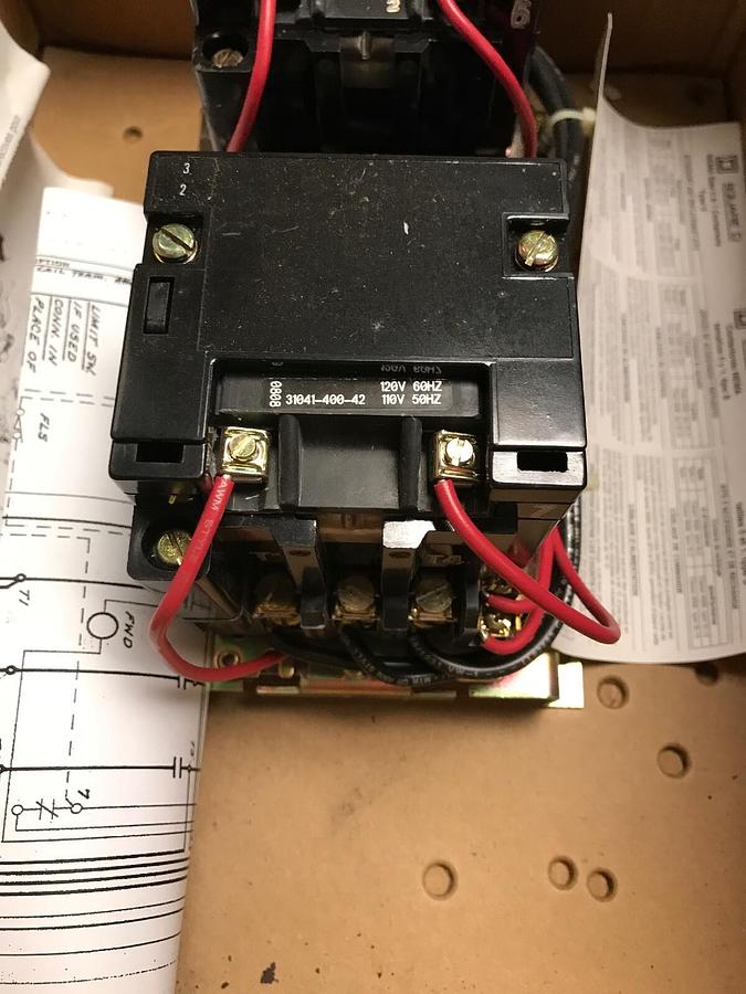 Square D,8702SB010V02S,Series A Size 0 Starter