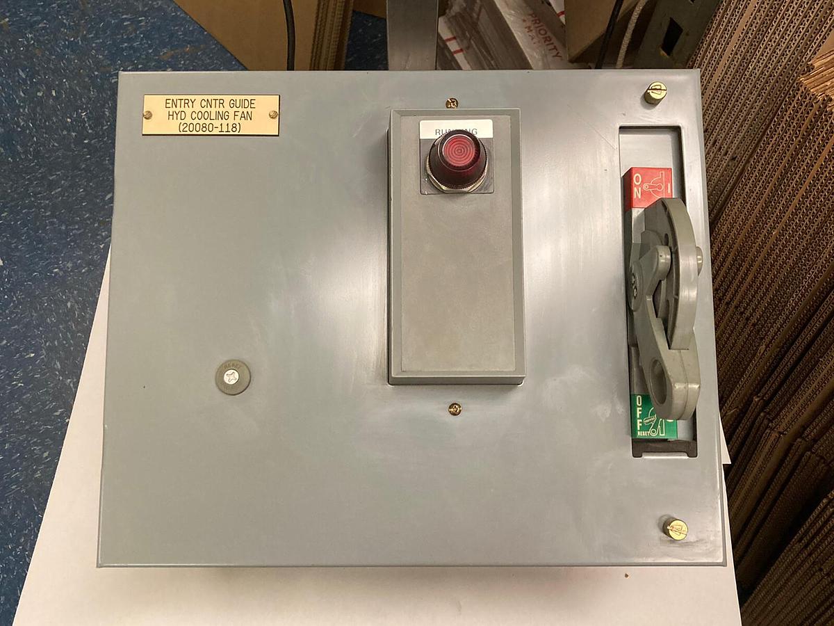 Used Allen-Bradley,2100 2113,Size 1 MCC 12 INCH Starter Feeder Bucket  3 Amp Breaker