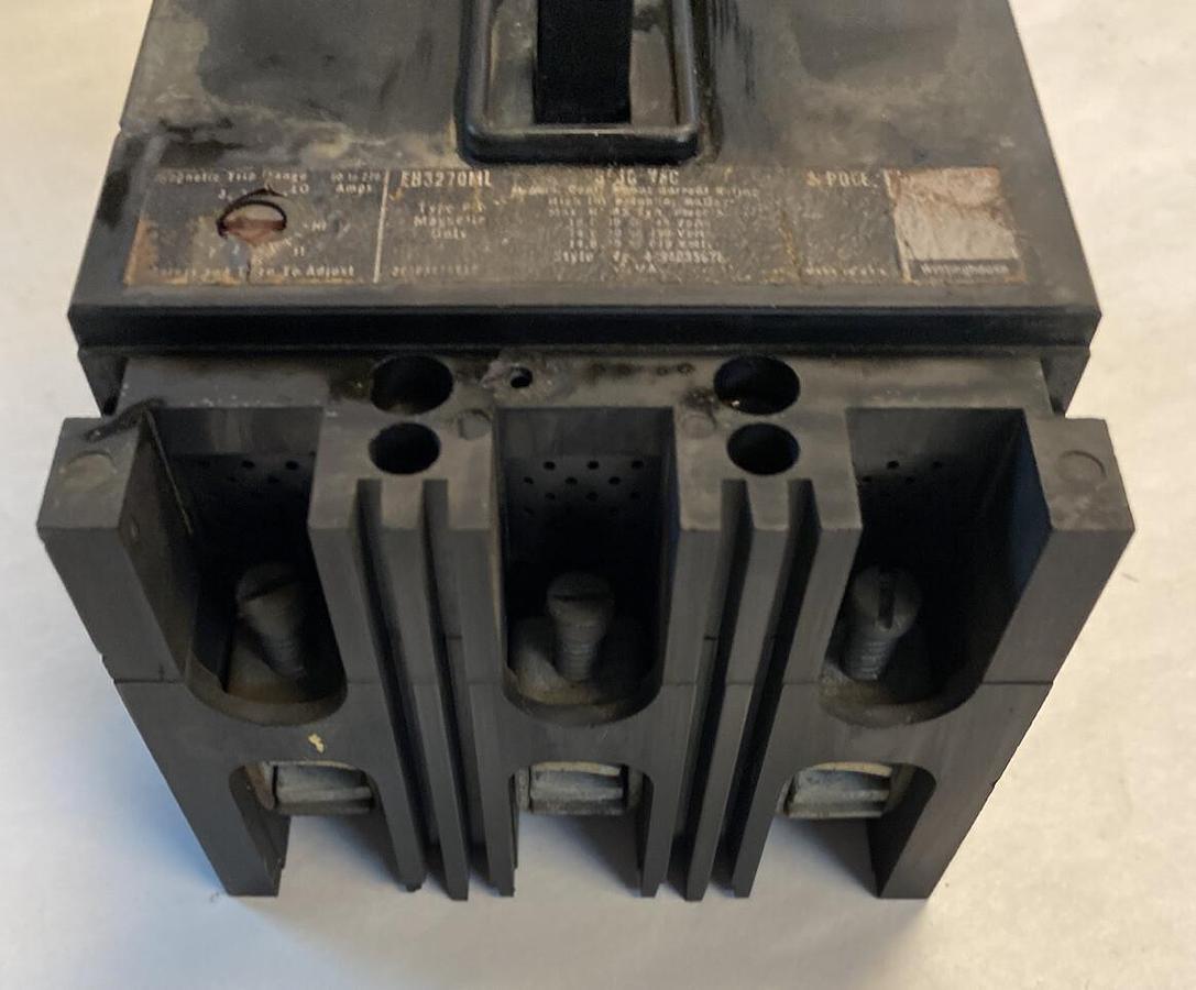 Used Westinghouse,4494D95G28,Circuit Breaker 30 AMP 600 VAC 3 Pole