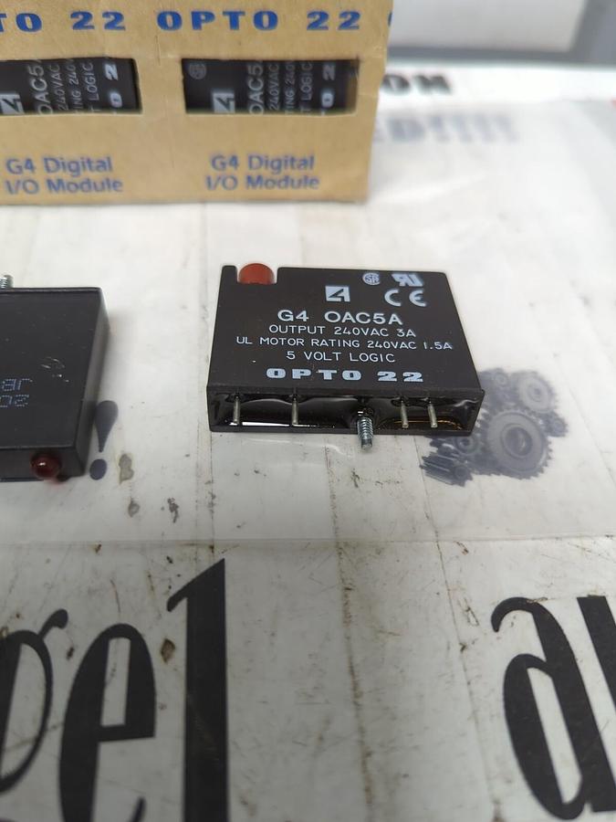 OPTO 22,OAC5A,OUTPUT MODULE/RELAY 5 VOLT LOGIC LOT OF 4 NOS