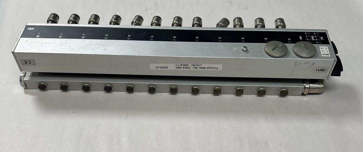 Used TRUMPF-MAT,0354960,PNEUMATIC VALVE BLOCK