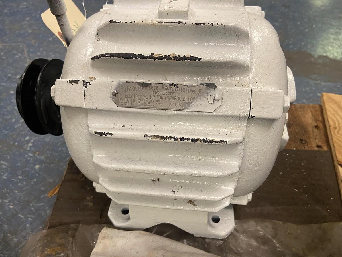 Used Allis Chalmers,GKK,1Hp Induction Motor 1730RPM 220/440V Frame 182