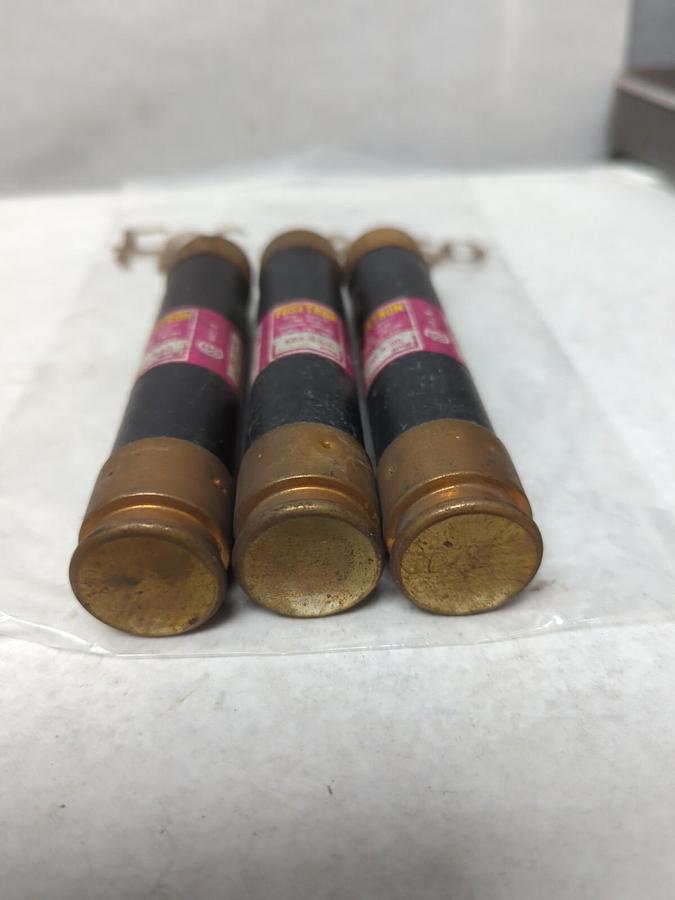 COOPER BUSSMANN,FRS-R-50,FUSETRON 50 AMP FUSE LOT OF 3 NOS