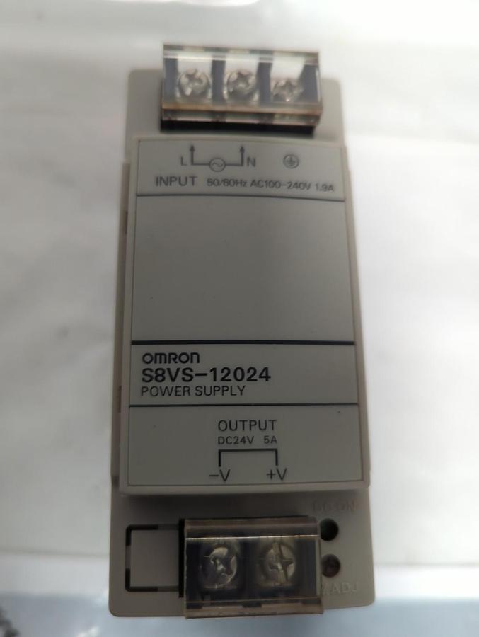Used OMRON,S8VS-12024,SWITCHING POWER SUPPLY PRE-OWNED