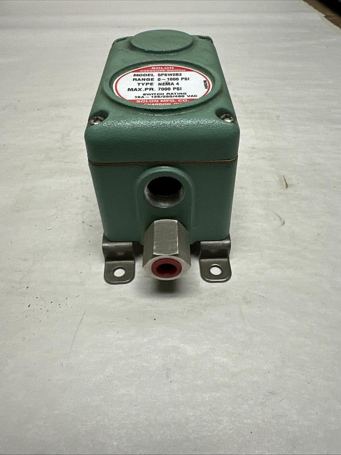 Solon,5PSW2B2,0-1000PSI Pressure Switch