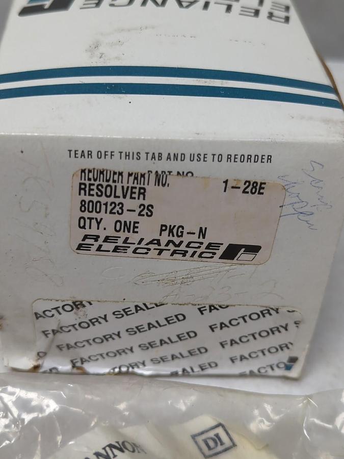 RELIANCE TAMAGAWA,8001232S,FA-SOLVER WITH MS3116F18-11S ROTARY ENCODER NOS