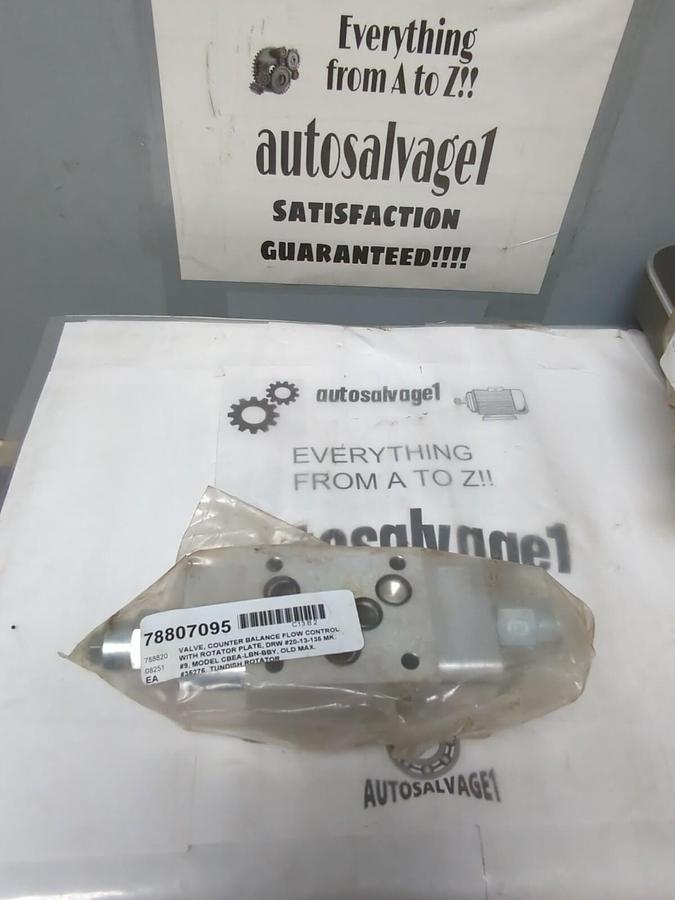 SUN HYDRAULICS,IBDI-A2,FLOW CONTROL VALVE NOS