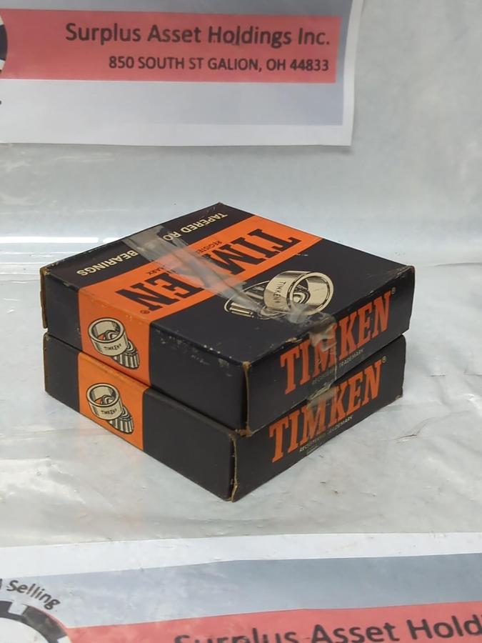 TIMKEN,29620-29685,ROLLER BEARING CUP & CONE SET 2-3/4 INCH BORE NOS