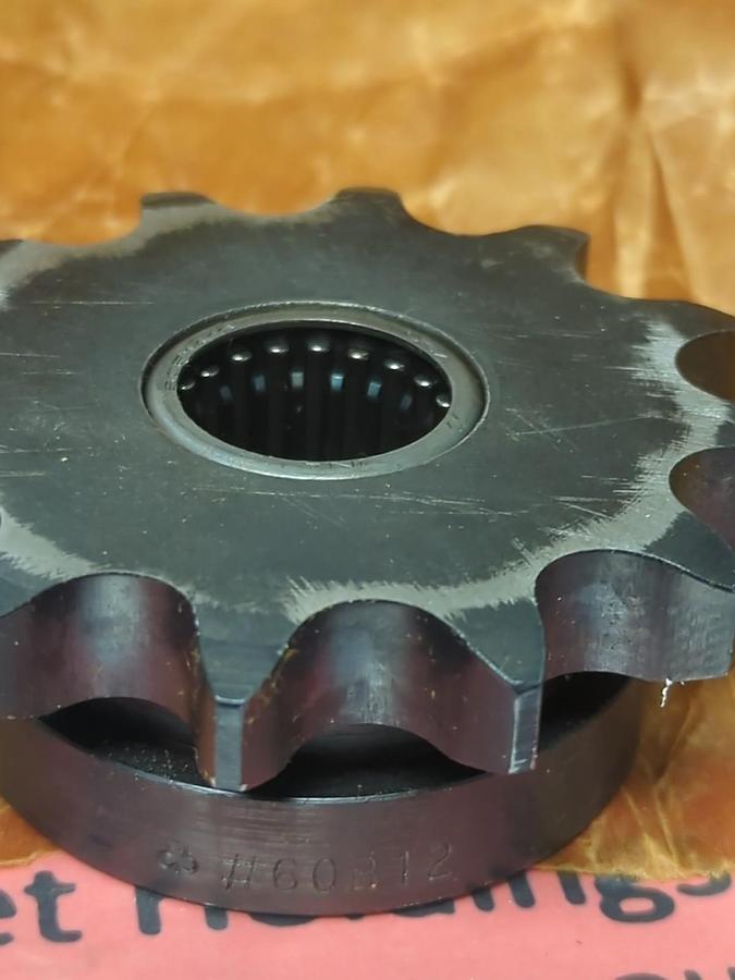 MURRY EQUIPMENT,60-B-12,SIZE 1 IDLER SPROCKET 12 TEETH NOS