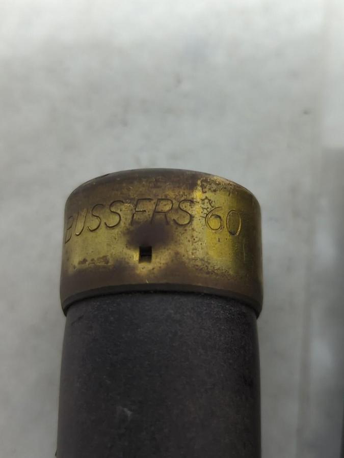 Used COOPER BUSSMANN,FRS-60,FUSETRON 60 AMP FUSE LOT OF 3 PRE-OWNED