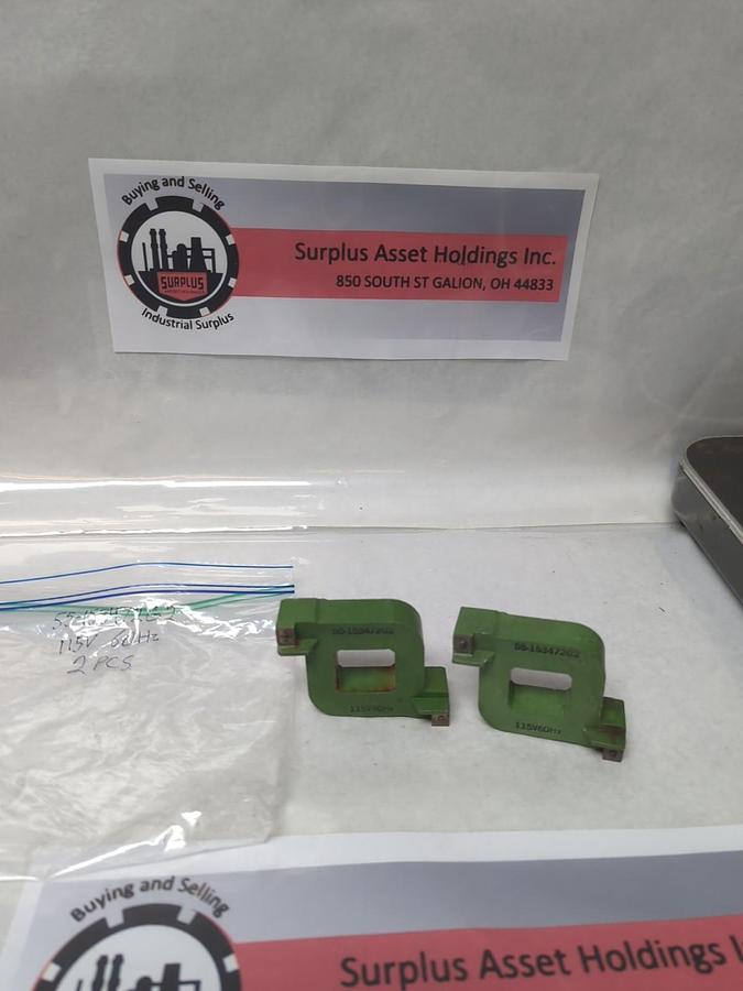 Used GENERAL ELECTRIC,55-153472G-2,COIL 115V 60HZ LOT OF 2 PRE-OWNED