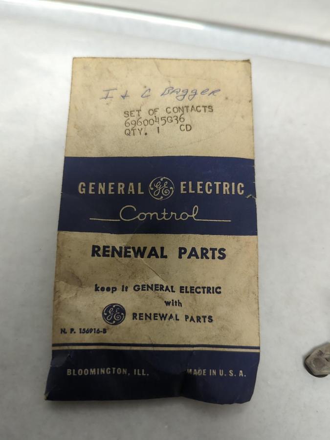 GENERAL ELECTRIC,6960045 G36,CONTACT KIT NOS