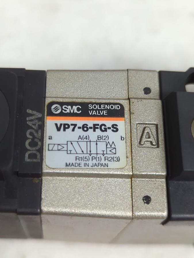 Used SMC,VP7-6-FG-S,SOLENOID VALVE PRE-OWNED