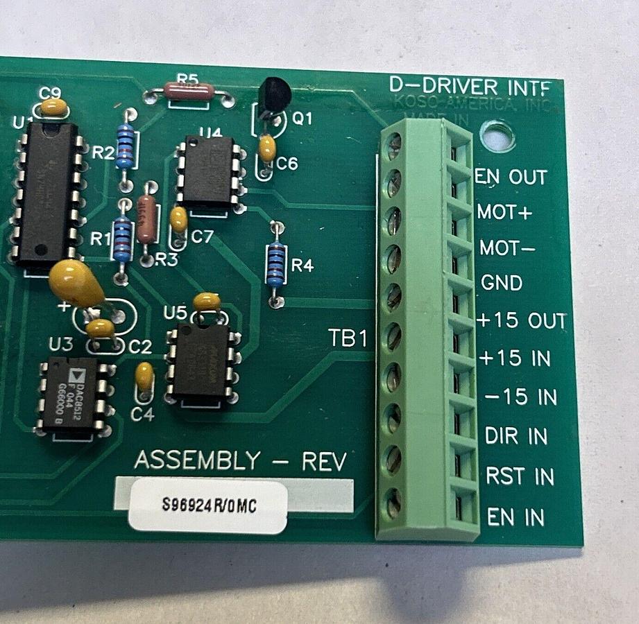 KOSO AMERICA INC,S96924R,D-DRIVER INTF CIRCUIT BOARD NOS
