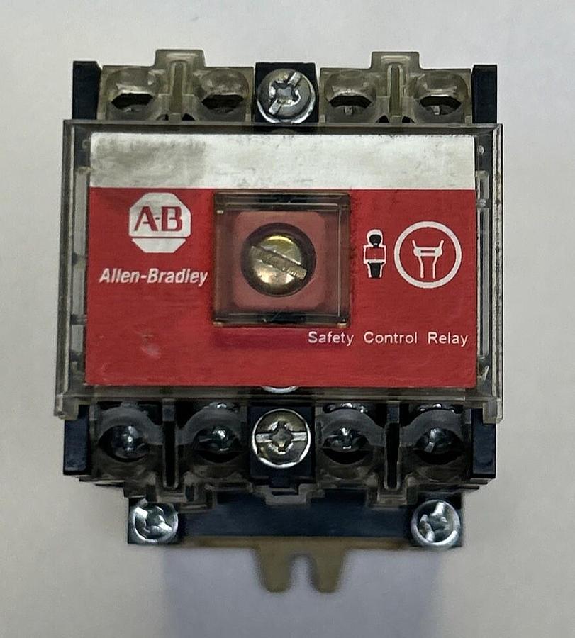 Used ALLEN BRADLEY,700S-P710A1,SAFETY CONTROL RELAY