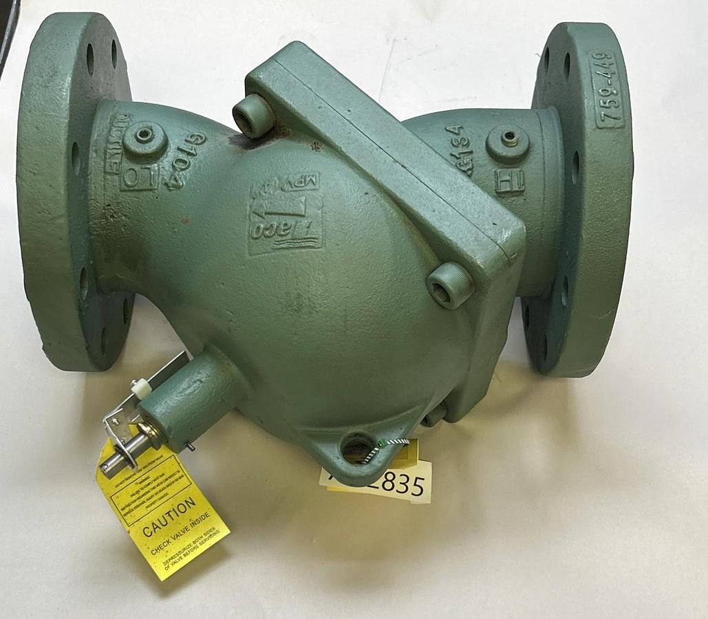 Used TACO,MPV040-4,FLANGED FLOW METERING SHUT OFF VALVE 4"