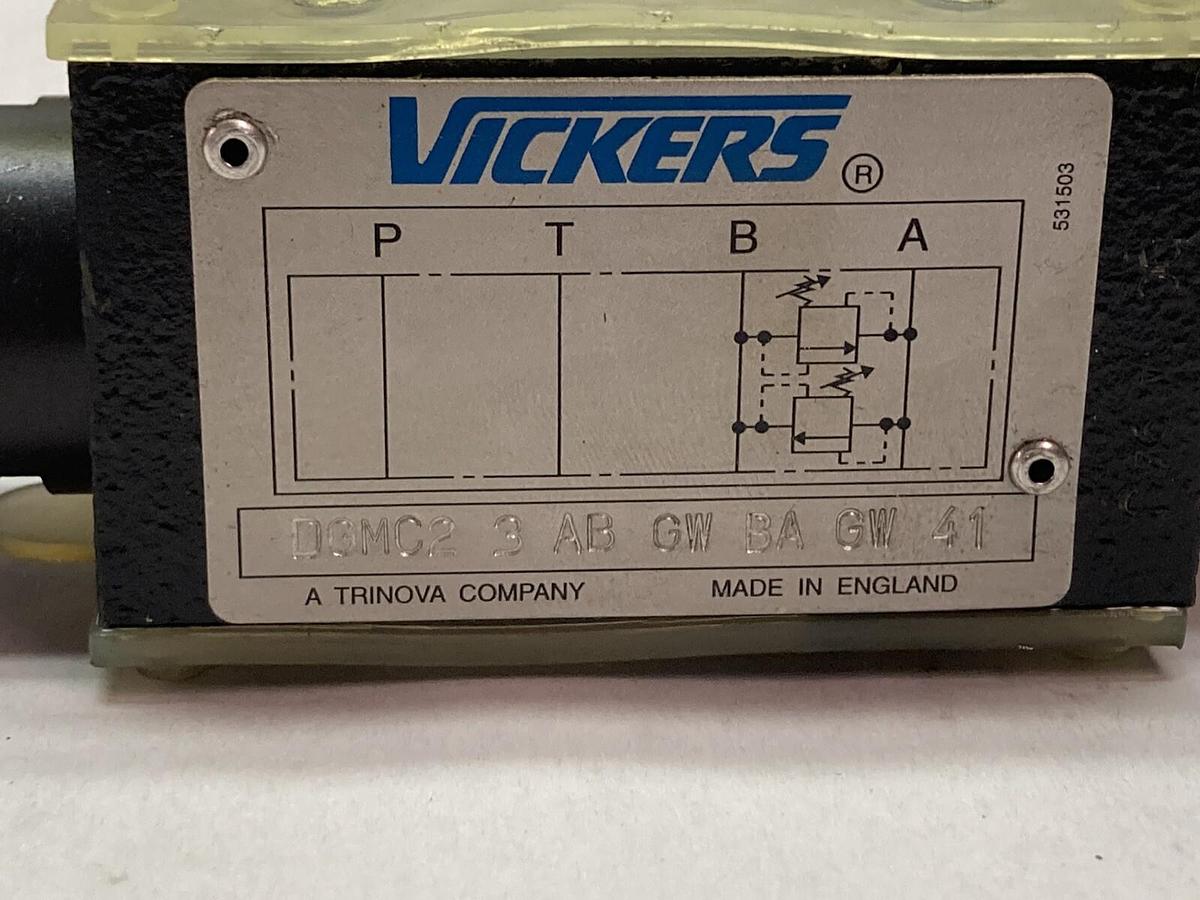 Vickers,DGMC2-3-AB-GW-BA-GW-41,Hydraulic Relief Valve