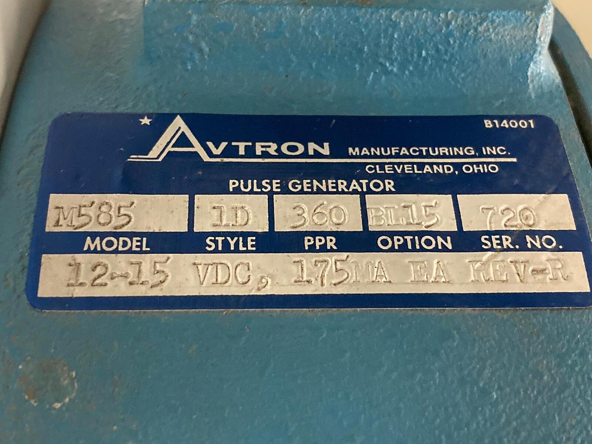Used Avtron,M585,Pulse Generator 12-15VDC 175 MA